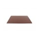Placemat 43x30cm leather look dark brown Layer