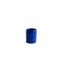 Mokka koffie/thee beker D7cm x H8cm (Blauw)