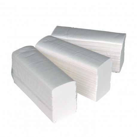 Handdoekpapier Cilan Krepp 2-Laags wit 3160st