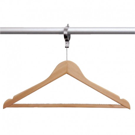 10ST. houten anti-diefstal garderobehanger