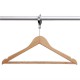 10ST. houten anti-diefstal garderobehanger
