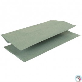 Z-gevouwen handdoeken 1-laags groen