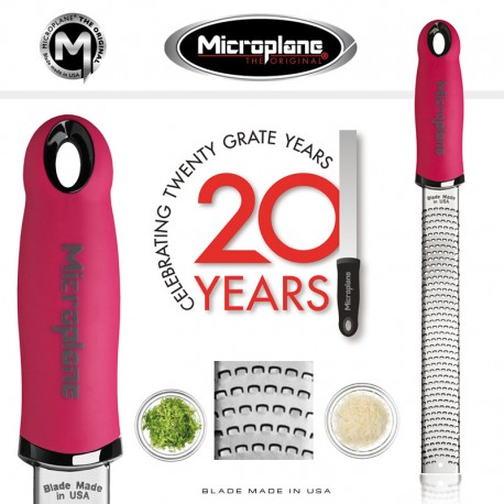 Microplane Premium Series zesteur - rasp 33 cm rvs Pink