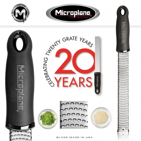 Microplane Premium Series zesteur - rasp 33 cm rvs black