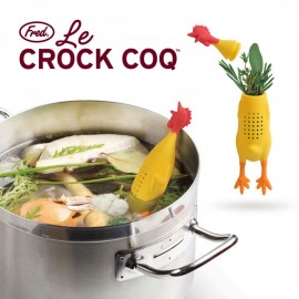 Kruidenbuiltje kip 'Le Crock Coq'