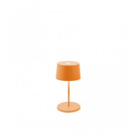 Olivia mini tafellamp - oranje