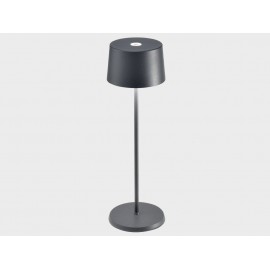 tafellamp led 35cm olivia dark grey