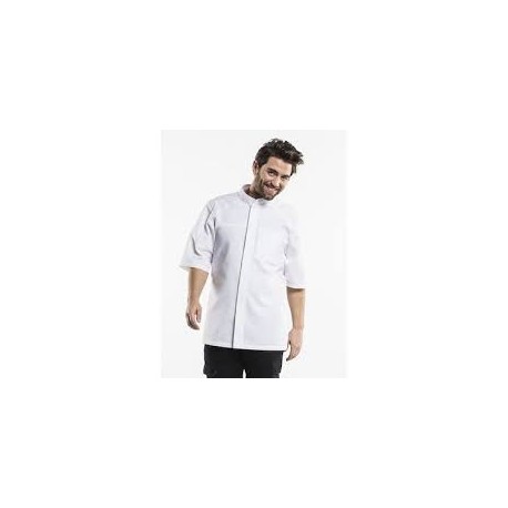 Skip to the beginning of the images gallery CHEF JACKET SALERNO RPB WHITE SHORT SLEEVE